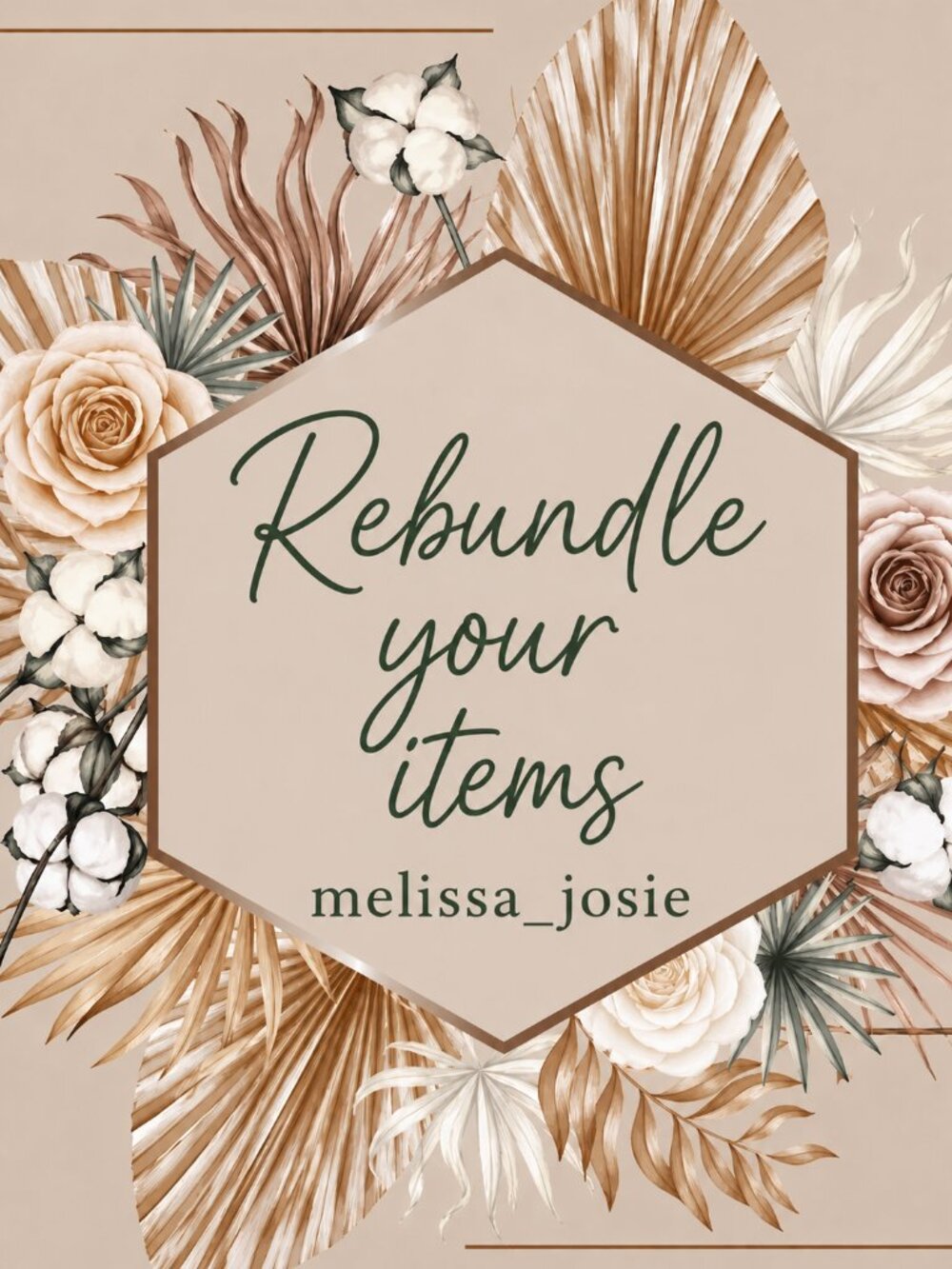 Rebundle Your Items!